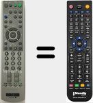 Telecomando sostituto di RM-W105 (147892311)