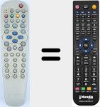 Ersatzfernbedienung für RC1904200201 (312814713341)