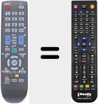 Télécommande pour remplacer BN59-00888A