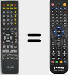 Télécommande pour remplacer RC1115 (963307002890D)