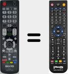 Telecomando sostituto di GXGA