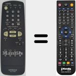 Télécommande pour remplacer CLU-341U