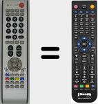 Ersatzfernbedienung für LCD4230