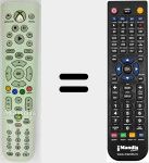 Telecomando sostituto di XBox 360 Universal Media Remote (XBOX360-Universal)