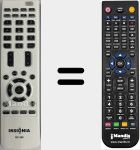 Ersatzfernbedienung für RC-305 (098GRASWBNEBYA)