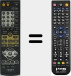 Ersatzfernbedienung für RC-655DV