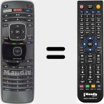 Télécommande pour remplacer XRB100 (RC288480101)