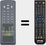 Replacement remote control for RC 2134.1