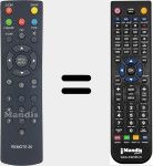 Ersatzfernbedienung für REMOTE 26
