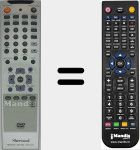 Replacement remote control for RM-203