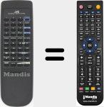 Telecomando sostituto di RM-SED3SU