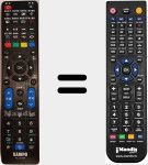 Telecomando sostituto di RC-327ST