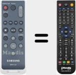 Telecomando sostituto di BRMD3 (AD5900148A)