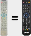 Telecomando sostituto di BOM005