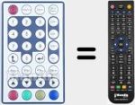 Telecomando sostituto di CTVDIGUSB2