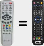 Telecomando sostituto di ILU003