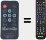 Ersatzfernbedienung für MIT001