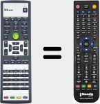 Replacement remote control for RC2400