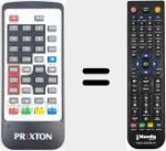 Replacement remote control for REMCON1929