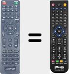 T&eacute;l&eacute;commande pour remplacer REMCON1944