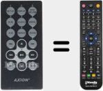 Telecomando sostituto di AXI001