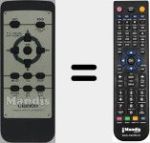 Ersatzfernbedienung f&uuml;r RCB-172