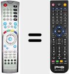 Ersatzfernbedienung f&uuml;r REMCON659