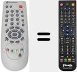 Telecomando sostituto di REMCON1306