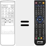 Replacement remote control for REMCON625