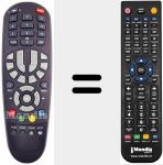 Télécommande pour remplacer REMCON681