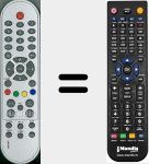 Replacement remote control for RC 903 (35883310)