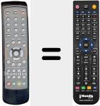 Télécommande pour remplacer RC40