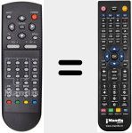 Télécommande pour remplacer RC00111P
