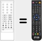 Télécommande pour remplacer RC1000