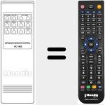 Ersatzfernbedienung für RC1409