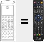 Télécommande pour remplacer RC41