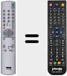 Télécommande pour remplacer RM-EA 005 (147942811)