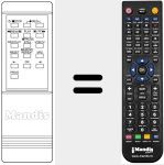 Replacement remote control for REMCON978