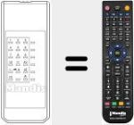 Telecomando sostituto di REMCON1159