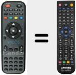 Telecomando sostituto di REMCON172