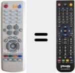 T&eacute;l&eacute;commande pour remplacer MF5900292A