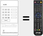 Telecomando sostituto di RC200