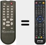 Telecomando sostituto di RC4663 00