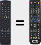 Télécommande pour remplacer D80002607