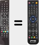 Telecomando sostituto di RC4845 (30072769)