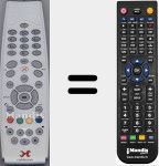 Télécommande pour remplacer Cablecom (RC39870R00)