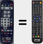 Telecomando sostituto di RC107