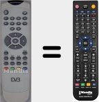 Télécommande pour remplacer DSR5010