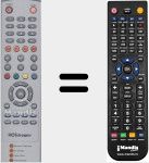 Ersatzfernbedienung für Hotstream001