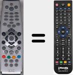 Telecomando sostituto di Pace007